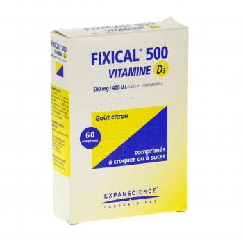 Fixical vitamine d3 500 mg/400 ui