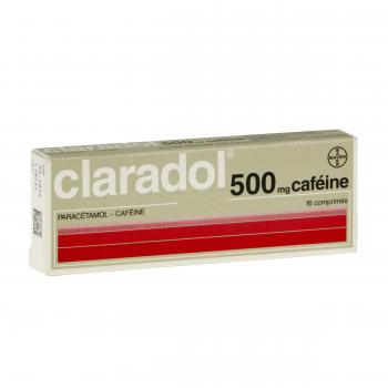 CLARADOL 500 mg CAFEINE