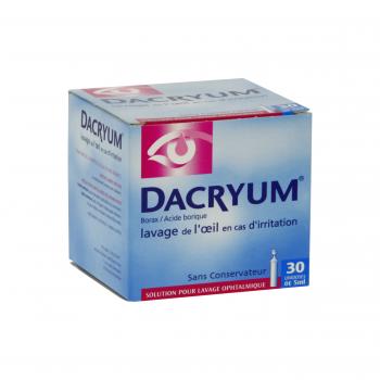 Dacryum solution pour lavage ophtalmique