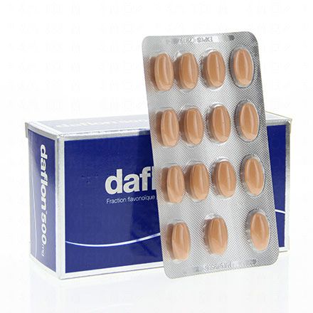 Daflon 500mg boîte de 60 comprimés Biogaran (médicament Daflon 500mg boîte de 60 comprimés Biogaran (médicament
