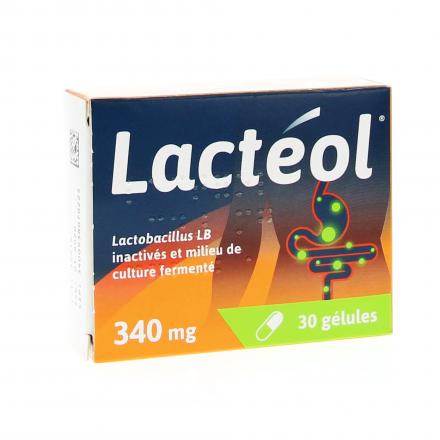 Lactéol 340 mg (boîte de 30 gélules)