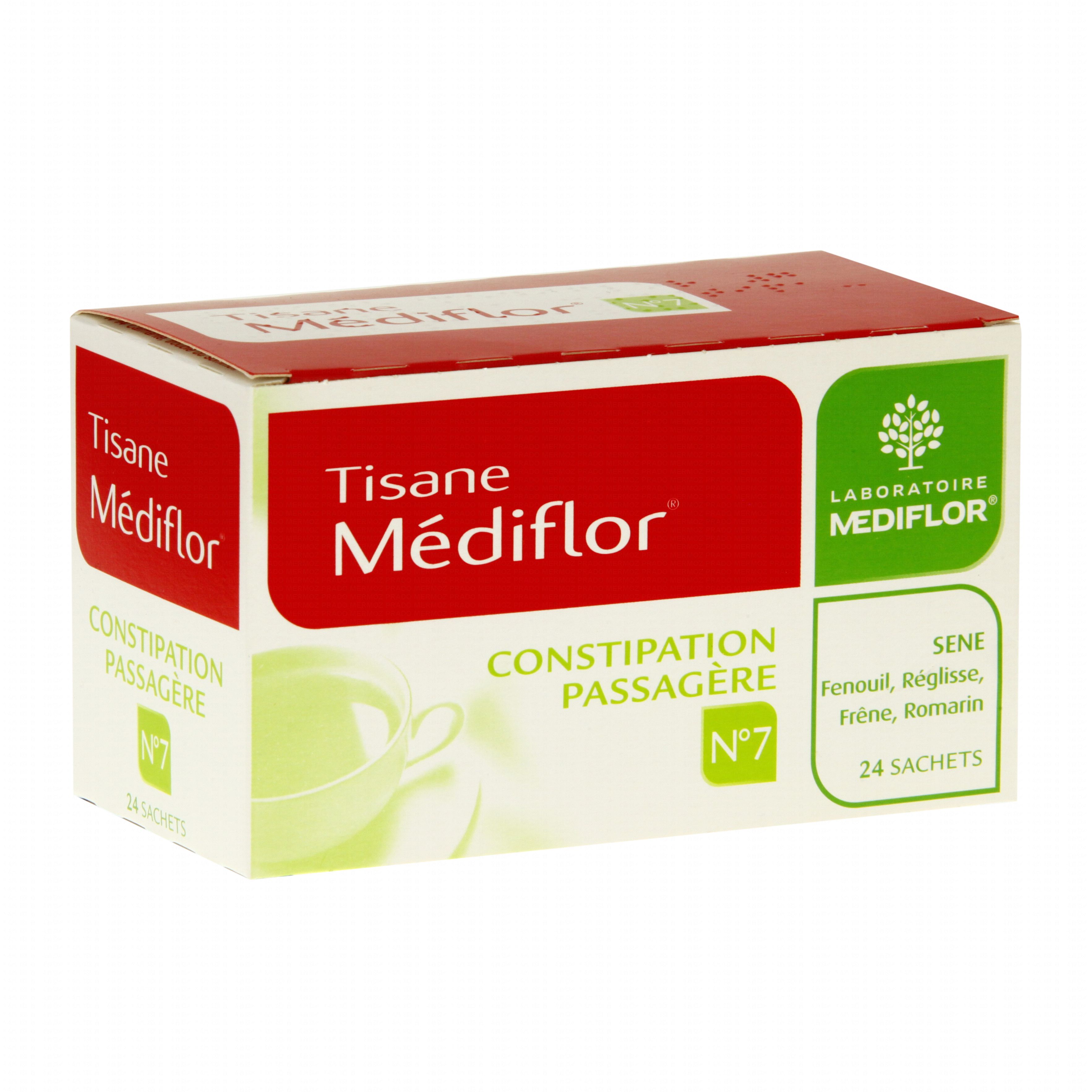 Médiflor n°7 constipation passagère boîte de 24 sachets Médiflor n°7 constipation passagère boîte de 24 sachets