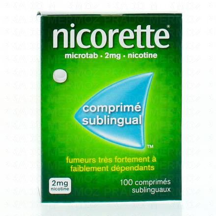 NICORETTE Microtab 2 mg 100 comp