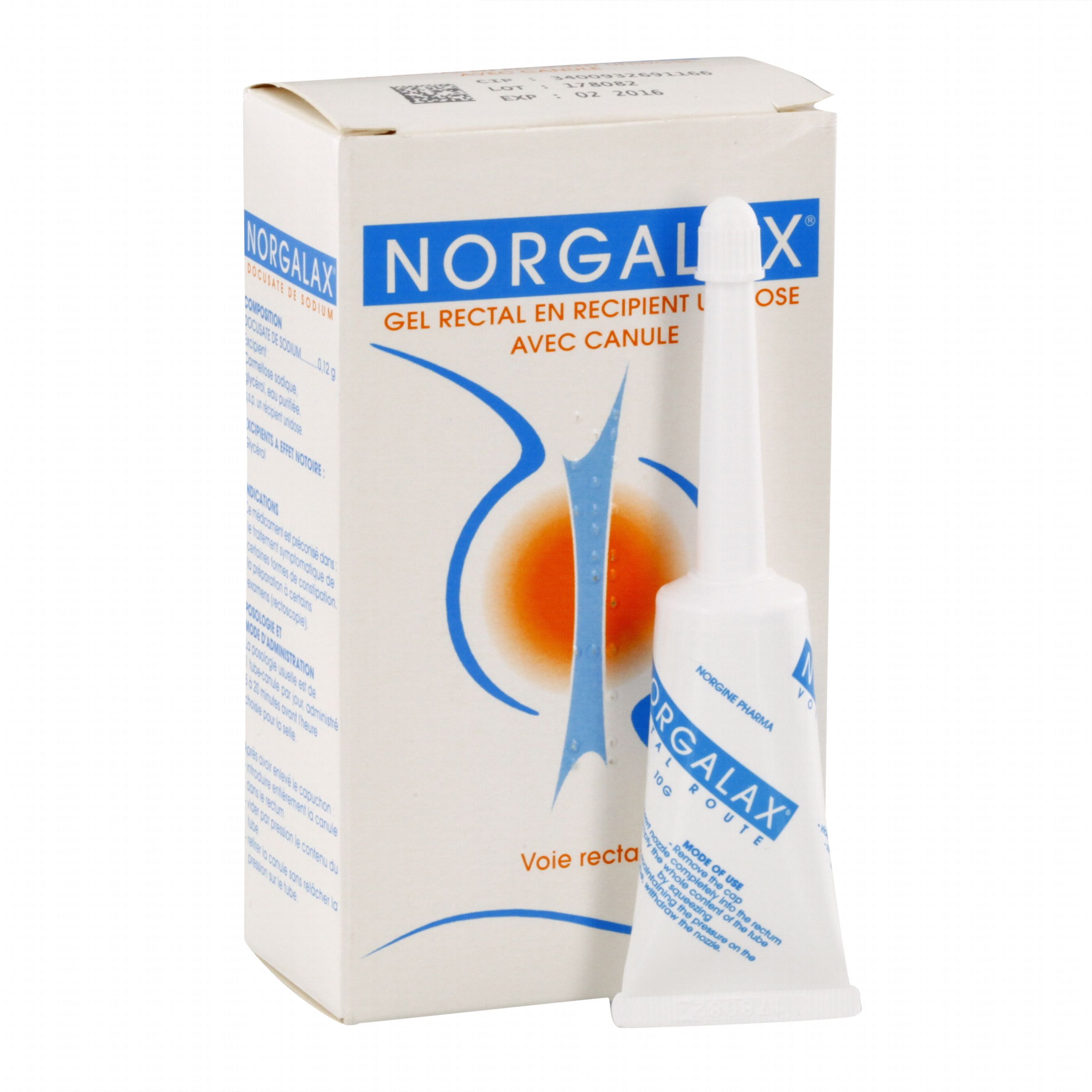 Norgalax boîte de 6 récipients unidoses Bausch Lomb Norgalax boîte de 6 récipients unidoses Bausch Lomb