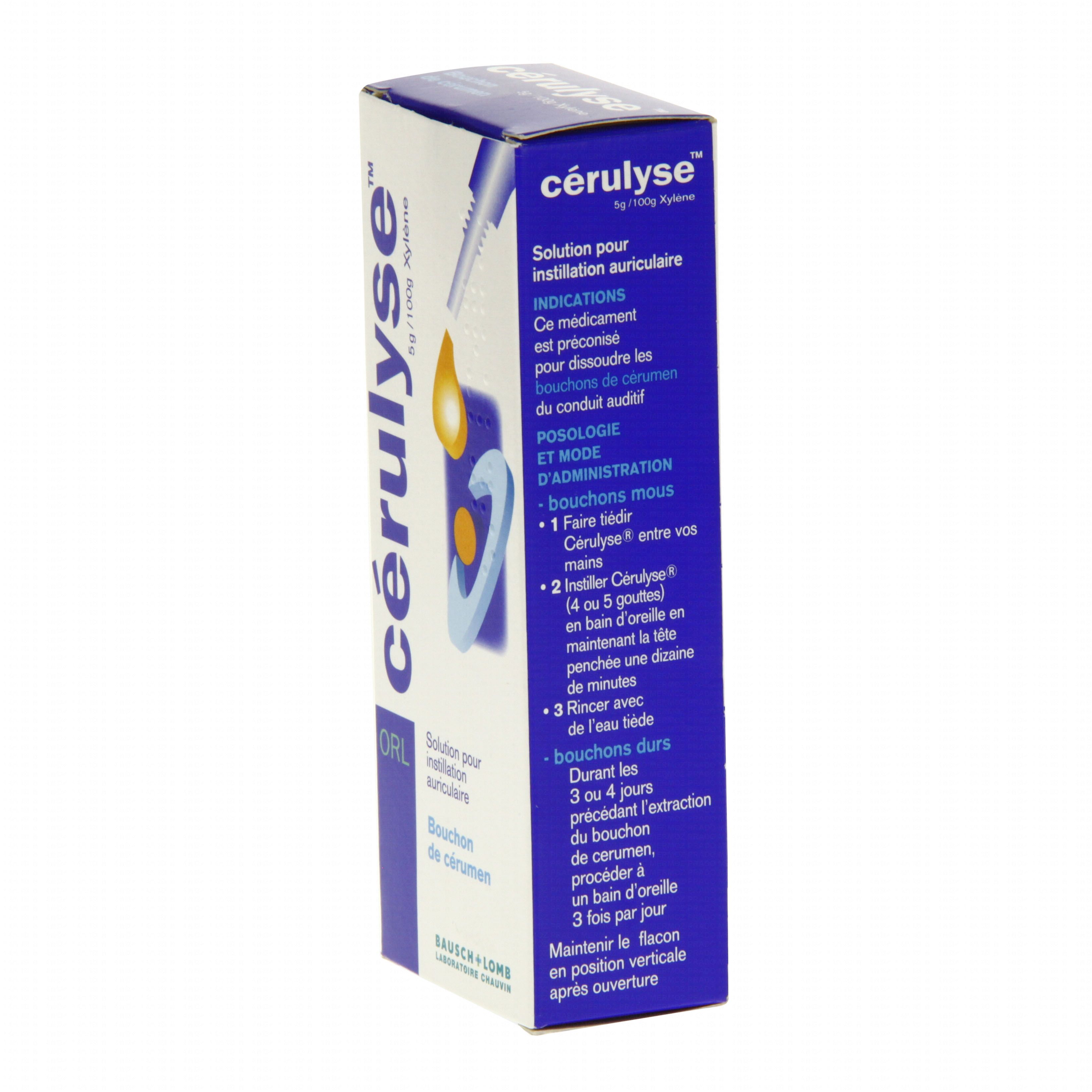 Cérulyse 5 g/100 g flacon de 10 ml - Médicament conseil - Pharmacie Prado  Mermoz