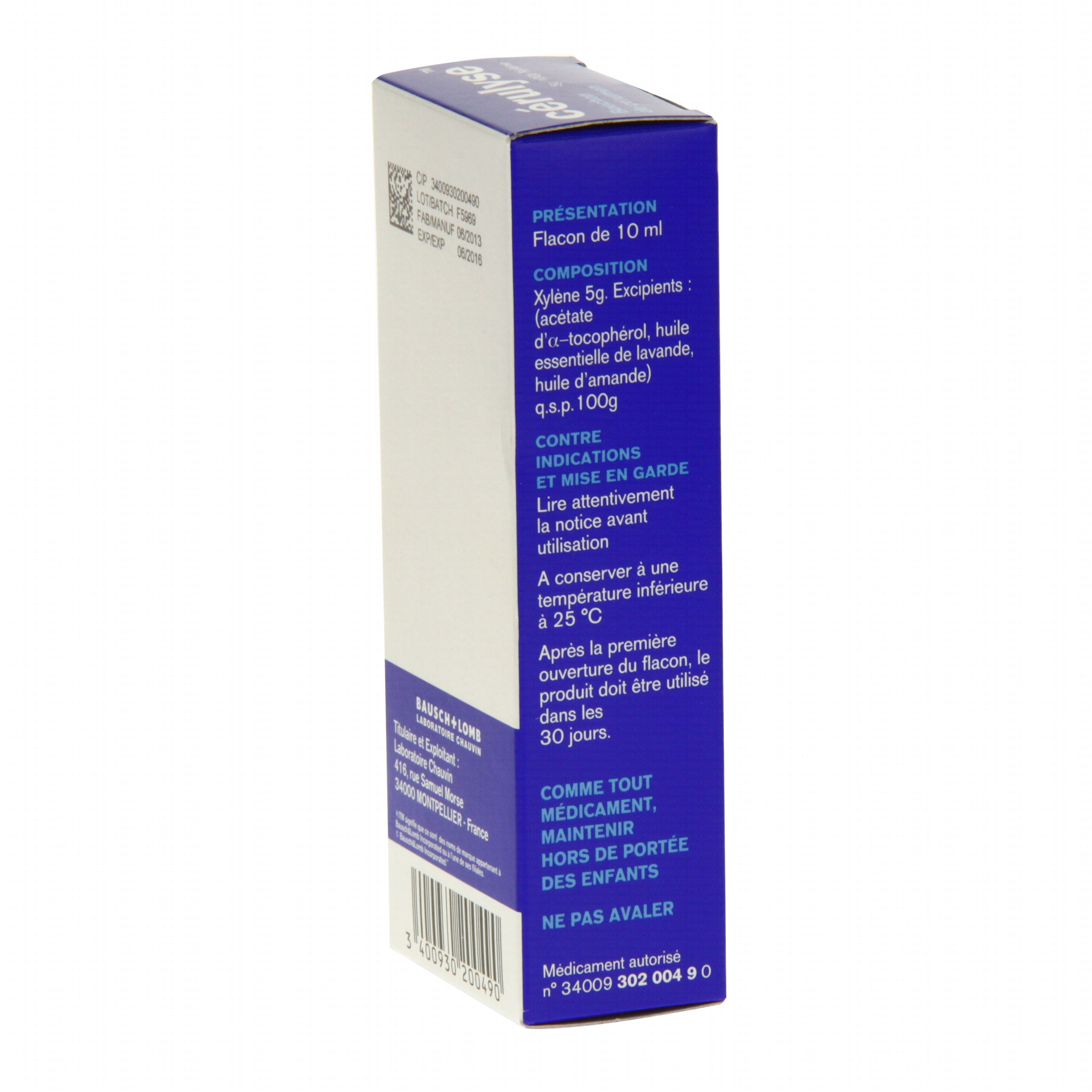 Cérulyse 5 g/100 g flacon de 10 ml - Médicament conseil - Pharmacie Prado  Mermoz