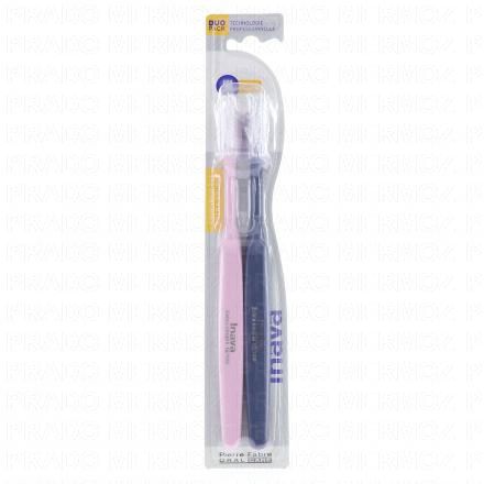 INAVA Brosse &agrave; dents chirurgicale 15/100 souple (lot de 2)