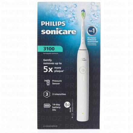 PHILIPS Sonicare Daily Clean 3100 Series - Brosse &agrave; Dent Electrique (blanc hx4032/21)