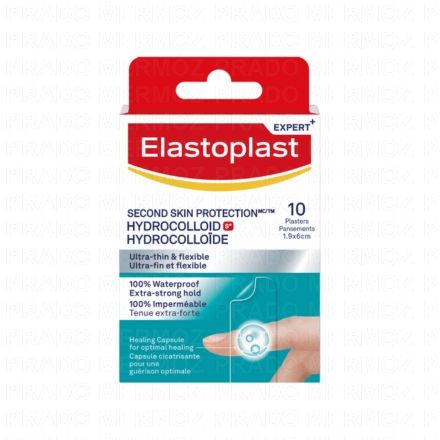 ELASTOLAST Second Skin Protection - Pansement Hydrocollo&iuml;de Boite de 10 pansements