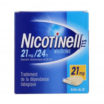 NICOTINELL tts 21 mg/24 h boite de 28 patchs