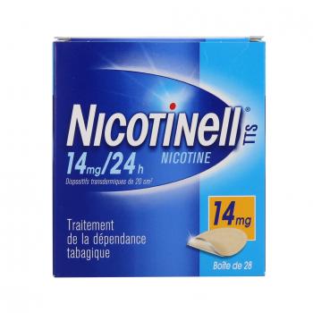 NICOTINELL tts 14 mg/24 h boite de 28 patchs