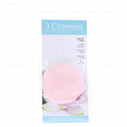 3 CLAVELES &Eacute;ponge latex 7 cm