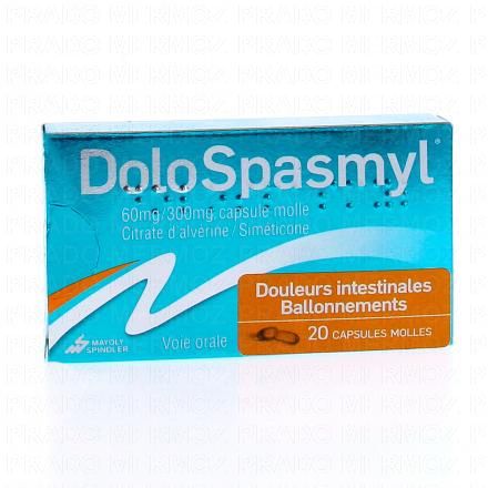 DOLOSPASMYL 60 mg/300 mg (x20 capsules)