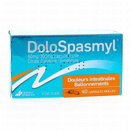 DOLOSPASMYL 60 mg/300 mg (x40 capsules)