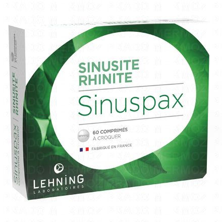 LEHNING Sinuspax 60 comprimés à croquer