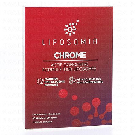 LIPOSOMIA Chrome x30 g&eacute;lules