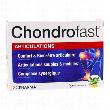 3C PHARMA Chondro fast articulations boîte 60 comprimés