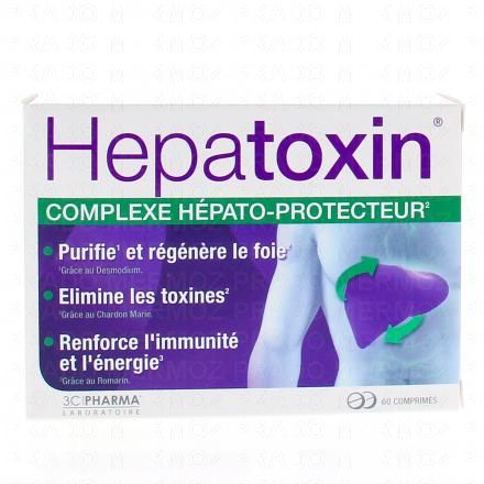 3C PHARMA Hepatoxin - Boite de 60 comprim&eacute;s