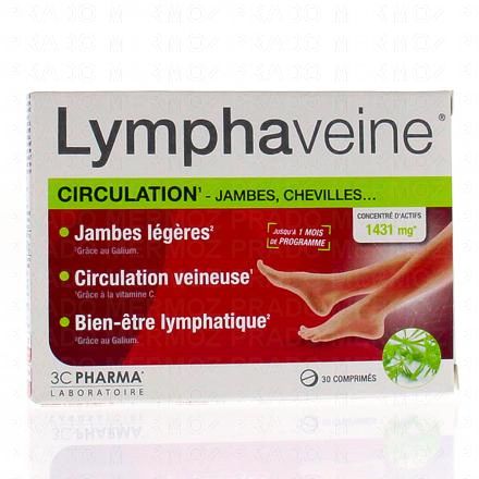 3C PHARMA Lymphaveine - Boite de 30 comprimés