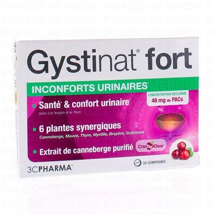 3C Pharma Gystinat fort x30 capsules