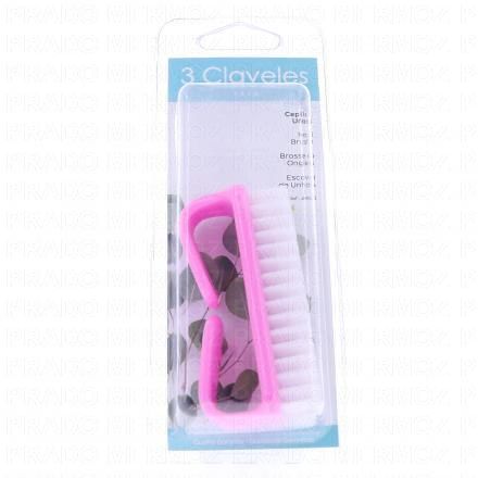 3CLAVELES Brosse &agrave; ongles