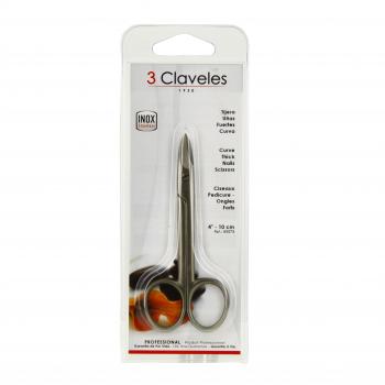 3 CLAVELES Ciseaux p&eacute;dicure pour ongles forts 10 cm