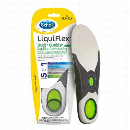 SCHOLL Semelles LiquiFlex Soutien Quotidien Chaussures (taille 35.5/40.5)