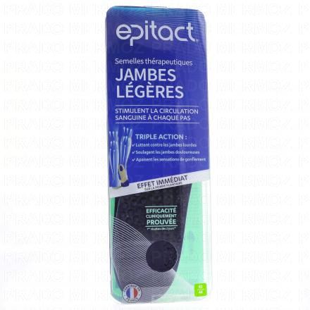 EPITACT Semelles Th&eacute;rapeutiques Jambes L&eacute;g&egrave;res (taille 42/44)