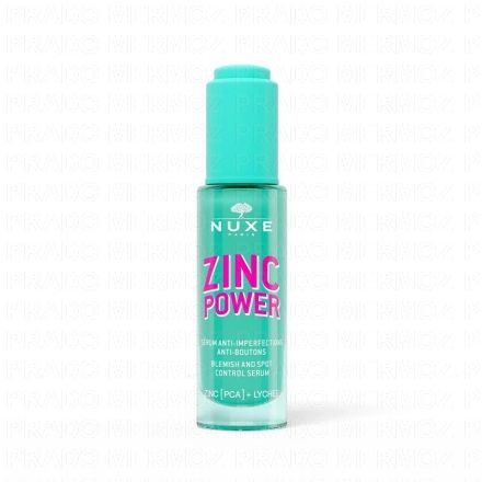 NUXE Zinc Power - Sérum anti-imperfections anti-boutons 30ml