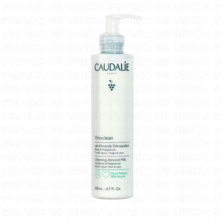 CAUDALIE Vinoclean lait d'amande d&eacute;maquillant (flacon 200ml)
