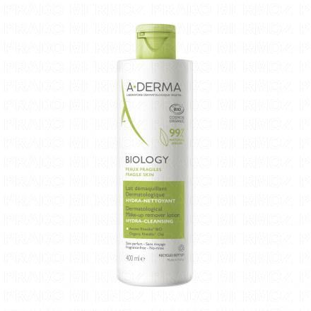A DERMA Biology - Lait d&eacute;maquillant (400ml)