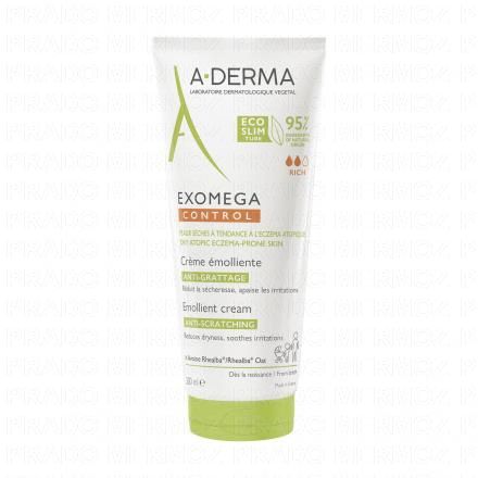 A-DERMA Exomega Control - cr&egrave;me &eacute;molliente tube 200 ml