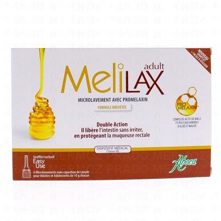 ABOCA Melilax - "Adult" Microlavement x6 unidoses