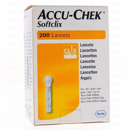 ACCU-CHEK Softclix lancettes x200