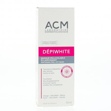 ACM Depiwhite - Masque pelliculable &eacute;claircissant tube 40ml