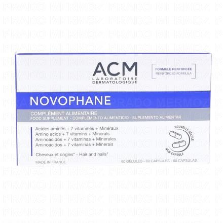 ACM Novophane - Cheveux & ongles (bo&icirc;te de 60 g&eacute;lules)