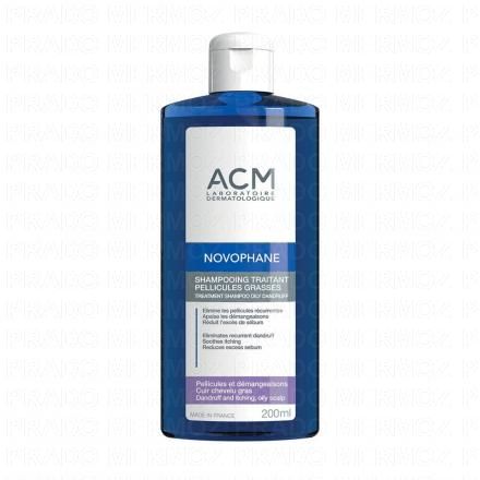 ACM Novophane - Shampoing Traitant Pellicules grasses (200ml)