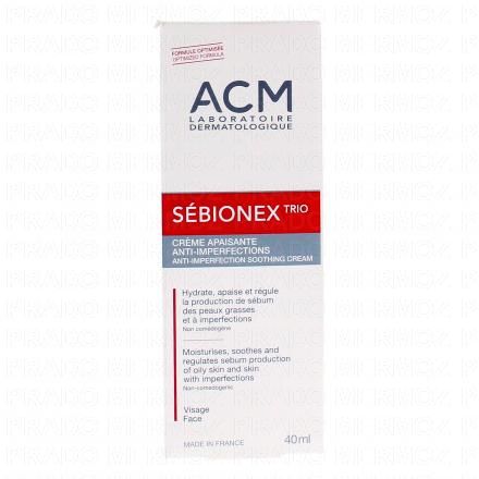 ACM Sébionex - Trio Crème Apaisante Anti-Irritations 40 ml