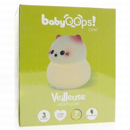 AGETI BABYOOPS Veilleuse Enfants (chat)