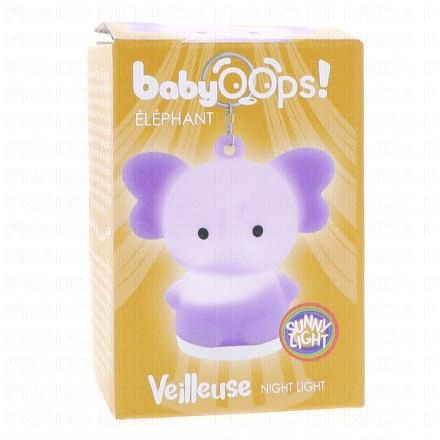 AGETI Babyoops - Veilleuse Enfants (elephant)