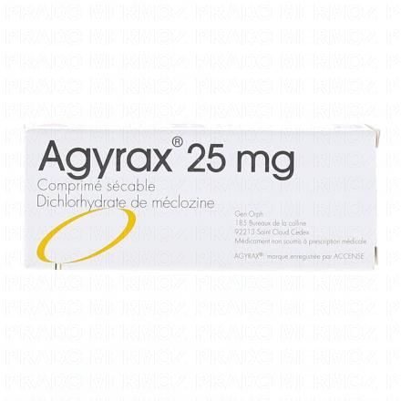 AGYRAX 25mg x15 comprimés