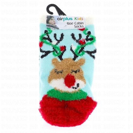 AIRPLUS Enfants - Chaussettes taille 26-31 (renne)