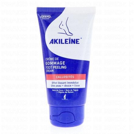 AKILE&Iuml;NE Bleu - Cr&egrave;me de gommage pieds callosit&eacute;s
