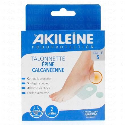 AKILEINE Podoprotection - Talonnette épine Calcanéenne x2 (taille s)