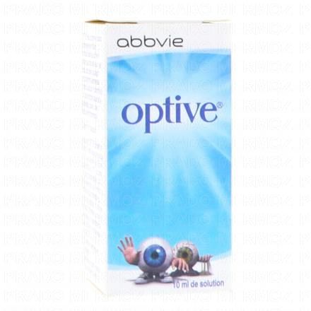 ABBVIE Optive Solution ophtalmique Flacon 10ml