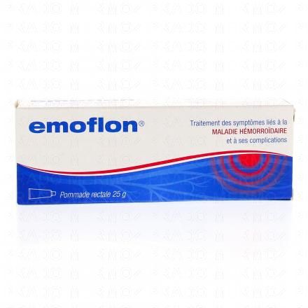SERVIER Emoflon Pommade rectale pour les hémorroïdes tube 25g