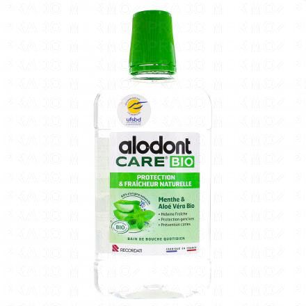 ALODONT Care Bain de bouche protection et fraîcheur naturelle bio 500 ml