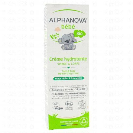 ALPHANOVA Bébé - Crème hydratante Bio tube 75ml