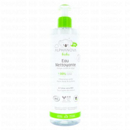 ALPHANOVA Bébé - Eau nettoyante (400ml)
