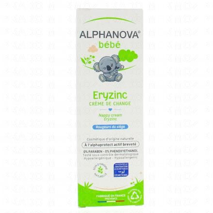 ALPHANOVA B&eacute;b&eacute; - Eryzinc Cr&egrave;me de change tube 75g